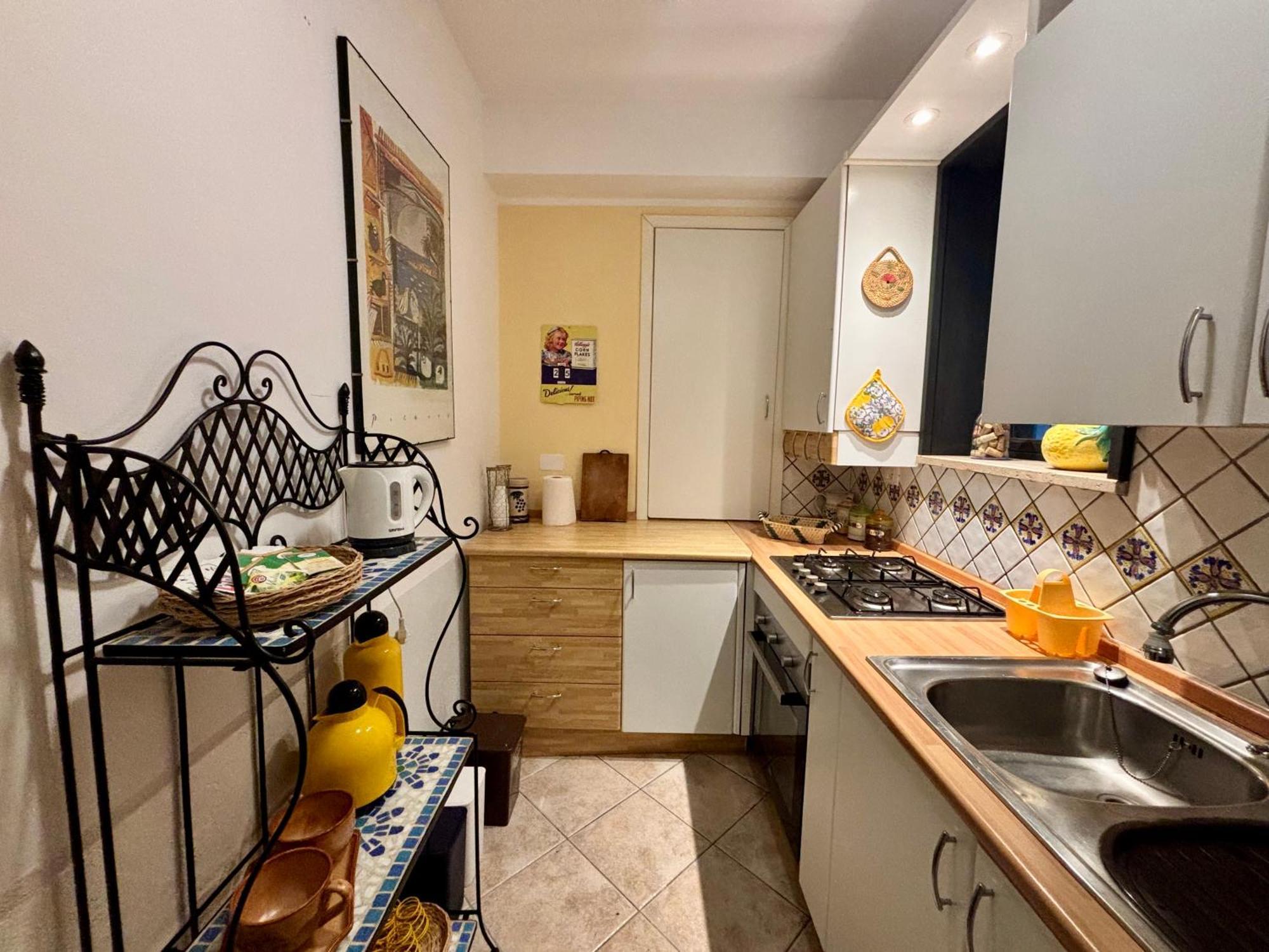 陶尔米纳Mara'S House, 10 Minuti A Piedi Dal Centro, Parcheggio Privato公寓 外观 照片